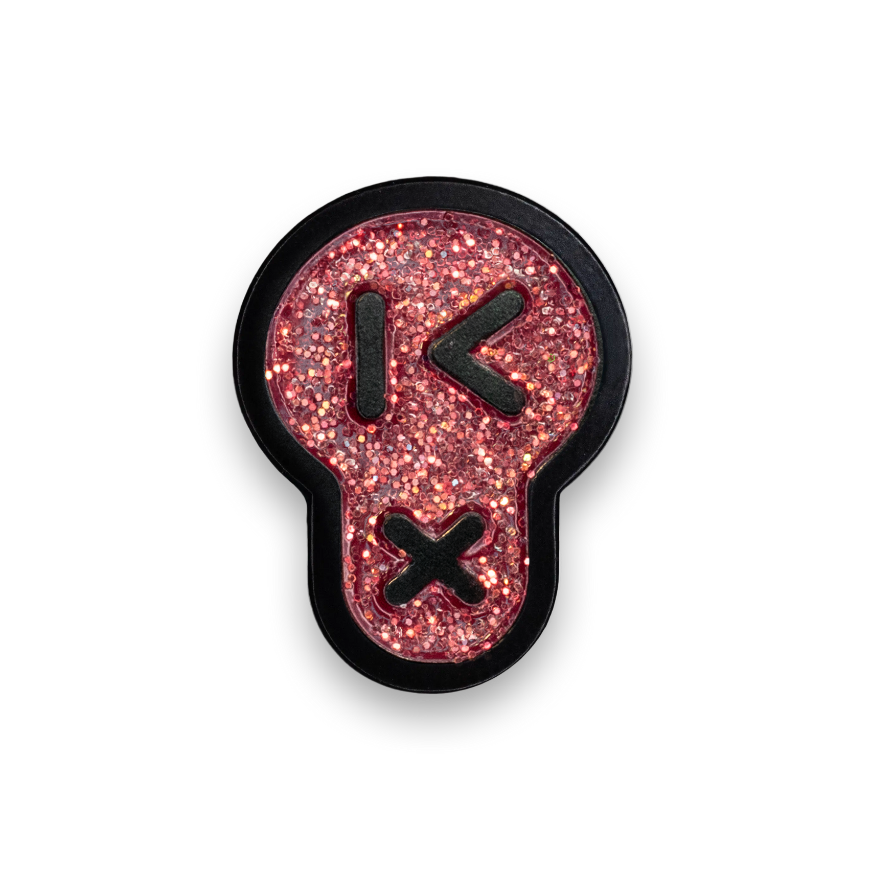 Cheekbonez Pin Gleam Red