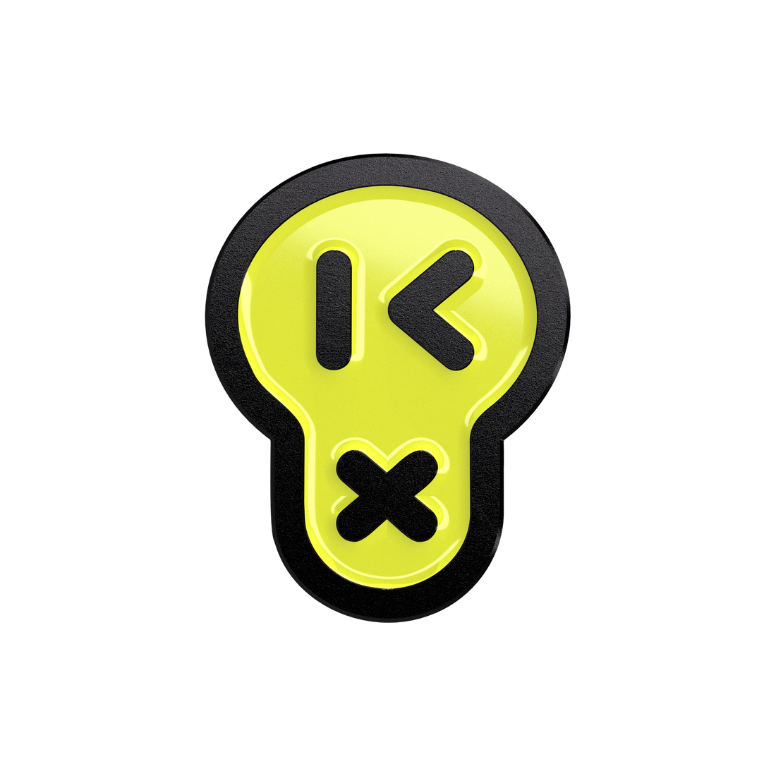 Cheekbonez Pin Yellow